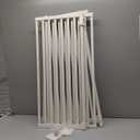 71" Extra Tall Cat Gate for Doorway,34"-37" Wide Pet Gate Pressure Mounted Walk Through Swing Auto Close Safety Dog Gates for Indoor, Stairs,Hallway