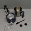 SIMPLETASTE Milk Frother, 4 in 1 Electric Milk Steamer, 16.91oz/500ml Automatic Warm and Cold Foam Frother for Coffee, Latte, Macchiato, Cappuccino, Hot Chocolate