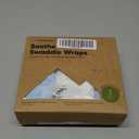 3-Pack Organic Baby Swaddle Sleep Sacks - Swaddles for Newborns, Infant 3-6 Months, Baby Girls, Boys, Soft & Snug Newborn Sleep Sack, Nursery Swaddling Blankets (ABC Land Cloud, Large)