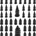 40PCS Tire Repair Rubber Nail, Vacuum Tire Repair Kits Spiral Rubber Nails, Tire Screw Plug Fast Tool Self Service Tire Repair Nail for car, Motorcycle, Truck, Tractor Tire Puncture Repair