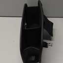 Backseat Seat Car Organizer, Multifunctional Adjustable Car Organizers and Storage, Universal Car Seat Organizer, Car Tissue Organizer with Cup Holder, Black (1 Pack)