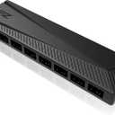 EZDIY-FAB ARGB PWM Fan Hub for PC Case Fan, 8 PWM Ports+8 ARGB Ports, 12V RGB/ 5V ARGB Motherboard Sync, PWM Functional Fan Adapter, Two Lighting Systems, Easy Cable Management 