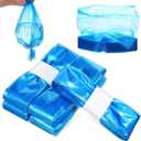 Beavorty Diaper Pail Bags Refill 5-Pack Bin Liners for Nursery Pe Odor Locking Diaper Trash Bags Leak-Reducing Pail Accessories Universal Disposal Bags