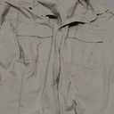 Mens Safari Sun Shirts UPF 50+ UV Sun Protection Long Sleeve Outdoor Quick Dry Fishing Hiking Gardening Shirts (3X-Large, Light Khaki)