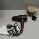 REVLON SmoothStay Coconut Oil Infused Hair Dryer with Diffuser & Concentrator - Ionic Ceramic Blow Dryer for Frizz Control, Shine, Smoothness & Volume, 1875W Lightweight Salon-Quality