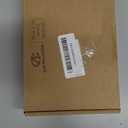 Geosar 24 Christmas Glitter Artificial Poinsettia Flowers Xmas Poinsettia Artificial Wedding Flowers Decorations Xmas Tree Ornaments with Clips for Party Favors, 6 Inch, 4 Inch, 3 Inch (Rose Gold)