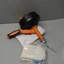 Drain Auger, Clog Remover with Drill Adapter, 25 Feet Flexible Plumbing Snake Use Manually or Powered for Kitchen, Bathroom and Shower Sink, Comes with Gloves (orange)