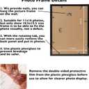 11x16 Picture Frame Black for Wall Hanging, Wall Mounting Horizontally or Vertically, 11 x 16 Wall Gallery Poster Photo Frame with Shatter Resistant Plexiglass, Black