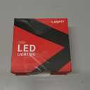 LASFIT BEAM 9005 Bulbs, 30000lm 800% Brightness 2025 Upgrade Super Bright 6000K Cool White HB3 Fog Light Bulbs, Real 1:1 Mini Size with Cooling Fan, Plug and Play Non-Polarity, Pack of 2