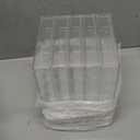 Earring Storage Box Acrylic Jewelry Storage Holder Ring Clear Plastic Transparent Jewelry Display Stand with 5 Drawers 120 Small Compartment Tray for Women Girls