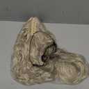 REECHO Ponytail Extension 30" Long Claw Clip Ponytail Extension for Women Curly Pony Tails Hair Extensions Clip in Synthetic Hairpiece for Women, Platinum Blonde