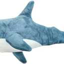 40 inch Shark Stuffed Animal Toy,Stuffed Animal Sharks,Plush Shark Toys,Soft Cushion Pillow Plush Pillow,Room Decoration for Boys and Girls Plushies for Kids