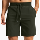 Men's Workout Shorts with Zipper Pockets 7'' Lightweight Quick Dry Athletic Gym Running Shorts for Men XL