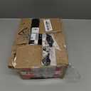 Rustic State 12 Feet Braided Zig Zag Fabric Power Extension Cord with Flexible Cable & 3 Prong Plug - Decorative Stylish Industrial Vintage DIY Projects - 18 Gauge Chevron - Black & White