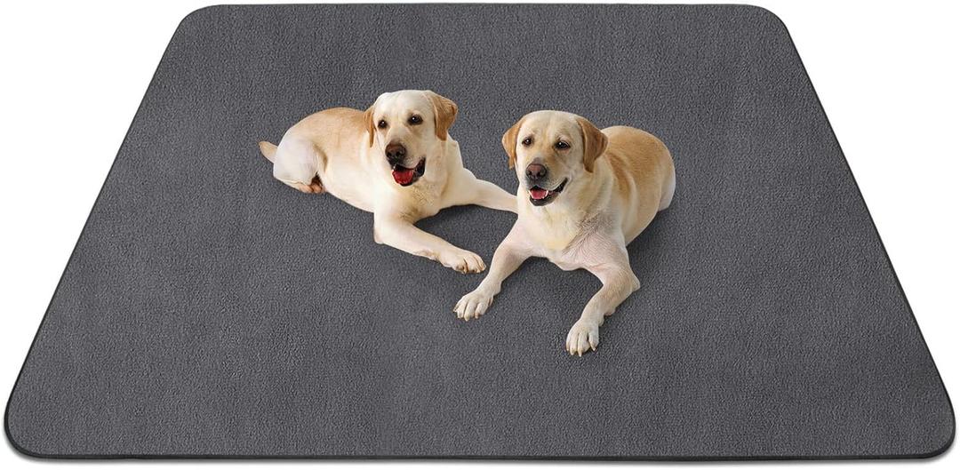 SIWA MARY Washable Pee Pads for Dogs, 72" *72" Reusable Pee Pads Non-Slip Dog Pee Pads Heavy Absorbency Puppy Pee Pads Quick Dry Whelping Pads/Waterproof Puppy Training Pad for Playpen, Crate, Floor (72x72 Inch (Pack of 1))