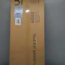 WOA WOA 4 Step Ladder, Ladders for Home, Anti-Slip Aluminum Pedals, Step Stool Foldable, Lightweight to Move, Ease of Storage, Reach 9ft for Closet Kitchen Library, Hold 300lbs - Black