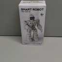 Robot Toys for Kids, Programmable Remote Control Robot with Walking, Sliding, Singing and Dancing, RC Gesture Sensing Control Smart Robots for Age 3-12 3-5 Kids Christmas Birthday (White)