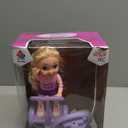 Doll Set with Remote Control Toy Electric Scooter for Kids with LED Lights Music and 360 Rotation