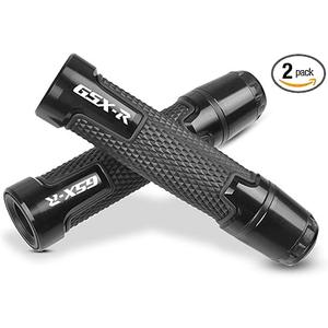 7/8'' 22mm Motorcycle CNC Aluminum Powersports Handlebar Grips with Grip Ends for GSXR 125 250 300 600 750 1000 1300 Blue