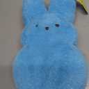 Animal Adventure | 15" Blue Shaggy Bunny Peeps Plush | Easter Basket Stuffed Animals for Kids | Marshmallow Candy | Huggable Ultra Soft Plushie Stuffers Buddy Toy | Collectable Gifts | Aged 3+