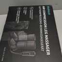 Nekteck Leg Compression Massager for Circulation and Relaxation, FSA Eligible Foot and Calf Massage Machine 2 Modes 3 Intensities with Hand-held Controller for Pain Relief, HSA Adjustable Leg Wraps