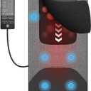 COMFIER FSA Shiatsu Full Body Massage Mat with Heat, HSA Eligible Back Massage Pad for Pain Relief Deep Tissue Kneading & Vibration Heating Chair Massager for Bed, Ideal Gifts for Men Women
