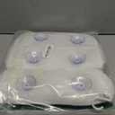 Luxury Bath Pillow for Tub - Non-Slip and Extra-Thick, Head, Neck, Shoulder and Back Support. Soft and Large Comfort Bathtub Pillow Cushion Headrest for Relaxation - Fits Any Tub Made of 3D Mesh