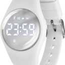 Kids Watches for Girls Boys Digital Sport Watch with Step Counter Pedometer Vibration Alarm Clock, No App Waterproof Fitness Tracker Kids Watch Boys Girls Teens Students Ages 5-16