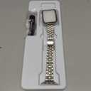 QUNDAXI Slim Watch Band Compatible with Apple Watch 41mm 45mm 42mm 44mm 40mm 38mm Metal Stainless Steel Watchband Suitable for iWatch 11/10/9/8/7/6/5/4/3/2/1/SE Series Women Luxury Strap