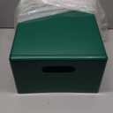 Nightstand Bedside with Storage Space, Multifunctional Colorful Plastic End Table Small Side Table for Bedroom, Dorm and Small Spaces, Easy Assembly(14.7" D x 11.8" W x 15.8" H, Green)