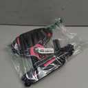 PoyPet No Pull Dog Harness, No Choke Front Lead Dog Reflective Harness, Adjustable Soft Padded Pet Vest with Easy Control Handle for Small to Large Dogs(Pink, Medium)