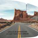 Passenger Side Mirror Replacement for Ford Focus 2012 2013 2014 2015 2016 2017 2018 - Right Side Mirror Glass, Rear View Mirrors Glass