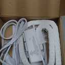 Briidea Drawer Outlet Kit with Dual 15 Amp AC Outlets & On/Off Switch, Essential Storage Solution for Bathroom, Bedroom, and Kitchen (White)