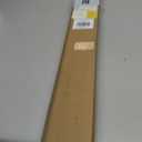 No Tools No Drill Cordless Roman Shades for Indoor Windows 100% Blackout, for Window Size 36" W 48" H White