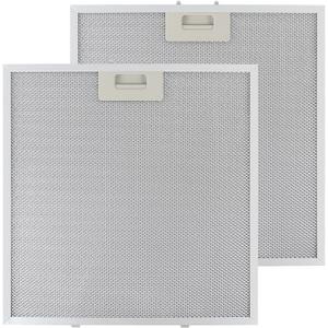 2-Pack Range Hood Filter Replacement fit for Vissani 30-inch Pyramid or WA0575 Wall Mount Range Hood, 5-Layer Aluminum Vent Filter14.37x13.46x0.35inch