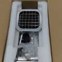 French Fry Cutter, Stainless Steel Potato Cutter with 1/2 Inch and 3/8 Inch Blades, (Manual Cutter, 1/2'' & 3/8'' Blade)