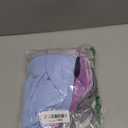 Fruit of the Loom Women's Eversoft Cotton Underwear Multipacks, Tag Free & Breathable (6, Bikini - Grey/Blue/Purple)