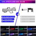 1500W Smoke Gun Fog Machine with Timer & 7-Color LED Lights, Handheld Party Fog Cannon, 20-26ft Range for Halloween, Weddings, Stage Shows, DJ Clubs, 75X 37X 16.5 Cm