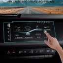 Tempered Glass Screen Protector for Audi A3 2022-2026,Infotainment Navigation Screen Film Compatible With 2026 2025 2024 Accessories - 10.1"