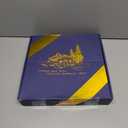 Farmhouse Oak 12" Lazy Susan Turntable Organizer for Cabinet, Round Wooden Lazy Susan Organization and Storage for Dining Table, Pantry, Kitchen, Countertop, Cupboard,Home Decor, Walnut Wood