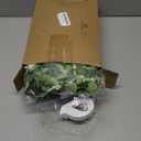 Canlierr 2pcs Large White Mr & Mrs Sign for Wedding Table with 5.91ft Artificial Flowers Garland, Wedding Centerpieces Wooden Bride and Groom Table Decorations for Engagement Decor(White Rose)