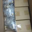 Gold Floor Lamp for Living Room,Bedroom,Mid Century Modern Standing Lamp Brass Tree 3 Light Tall Floor Lamps Vintage Retro Floor Lights Glass Green Flower Lamp Shade Farmhouse Boho Bohemian