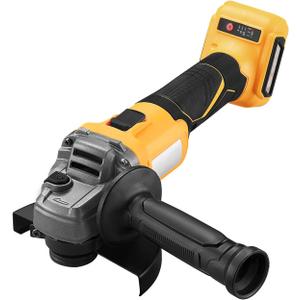 Angle Grinder Cordless,4-1/2-Inch to 5-Inch,3 Variable Speeds Power Grinder Tool,8500 RPM Brushless Power Motor,Grinder for Cutting,Grinding,Polishing(Tool Only)