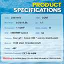 USQ1152 Pool Pump Motor 48Y Frame Fit for Century A.O. Smith 1.5 HP ASQ165