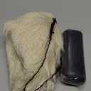 FantaLook Short Blonde Wig with Glass and Goatee for Halloween Cosplay Party