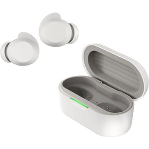 LG xboom Buds by will.i.am, xboom Signature Sound by will.i.am with Graphene Drivers, 3 Mic Active Noise Cancellation, Up to 30 Hours of Battery, IPX4 Water Resistant, White