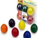 Crayola My First Palm Grip Crayons, Toddler, Coloring Gift, 6 Count, Assorted Colors