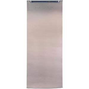 Frigidaire Upright Freezer, 6.5 cu. ft., Deep Freeze, Vinyl Coated Metal with Wire Shelving, Compact for Kitchen, RV, Dorm, Cabin, and Trailer, Platinum Design Series, Silver - 21D x 23W x 56H