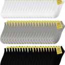 60 Pairs Disposable Socks with Individual Packaging, Bulk Athletic Socks for Homeless Gym Travel Guests, Men & Women (One Size)