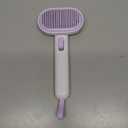 aumuca Cat and Dog Grooming Brush for Shedding, Removes Loose Fur from Long or Short Haired Pets - Ideal for Cats, Kittens, Rabbits, and More - Purple